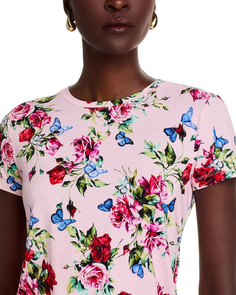 L'Agence Ressi Femme Rose Crewneck Tee 4