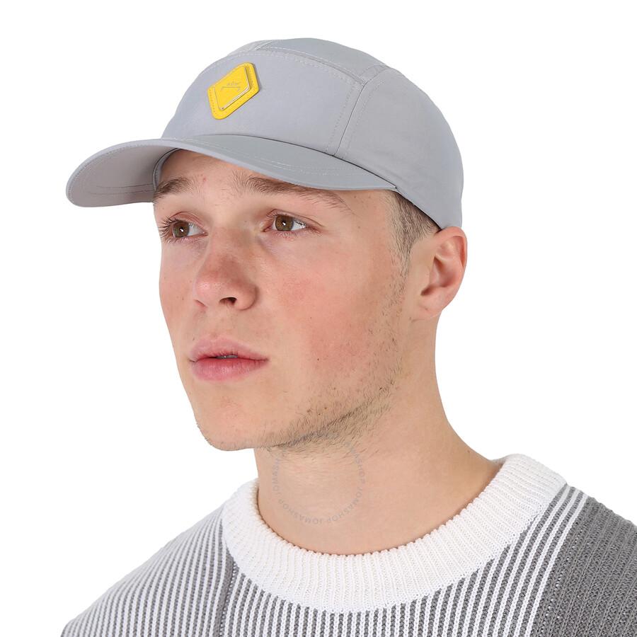 A Cold Wall Men's Light Grey Rhombus Logo Patch Baseball Cap