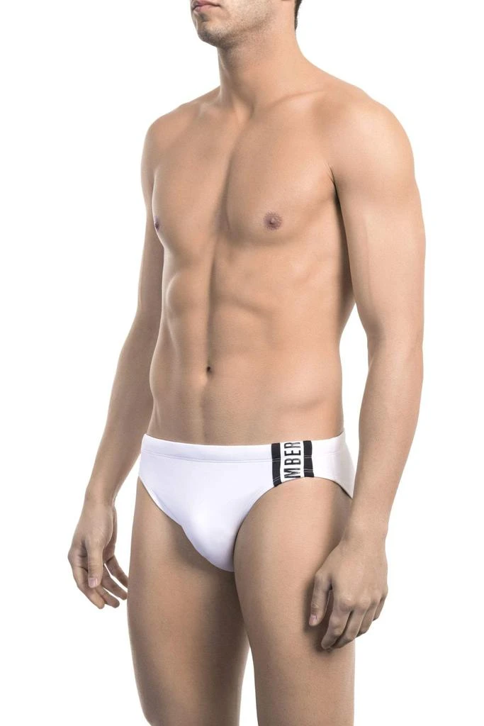 BIKKEMBERGS Bikkembergs White Polyamide Swimwear 1