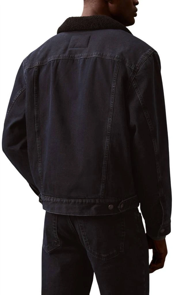 Calvin Klein Calvin Klein - 90s Sherpa Denim Trucker Jacket 2