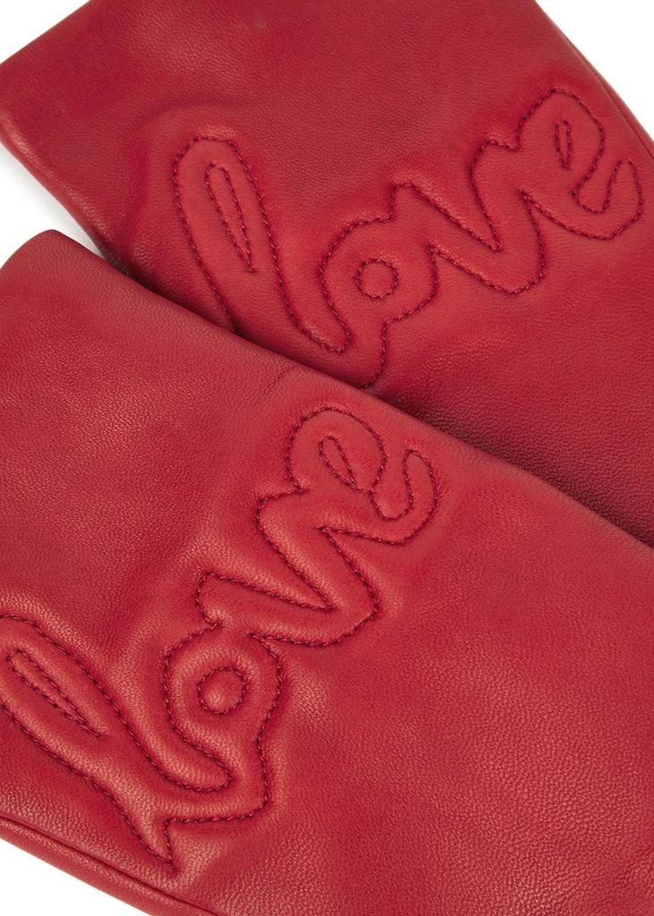 Agnelle Moor Love leather gloves 2