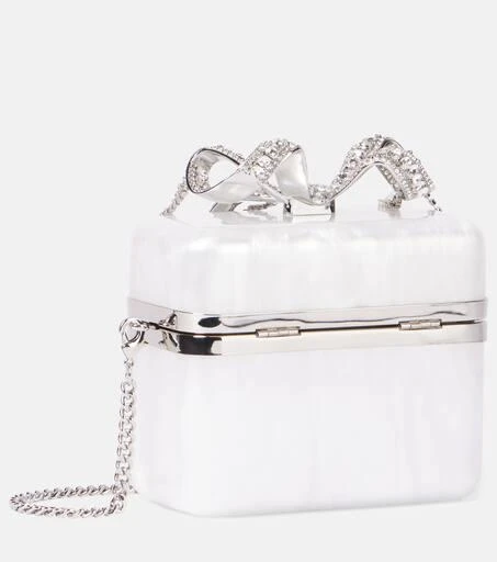 Self Portrait Pearl Bow vanity bag 4