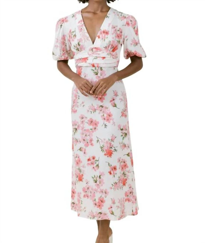 Josie Maxi Dress In Broad Street Bloom  On Sale Now with Up to 62% Off |  Discover Exclusive Deals & Savings at BeyondStyle  Authentic LAROQUE  women|clothing|dresses with Limited-Time Discounts, Free