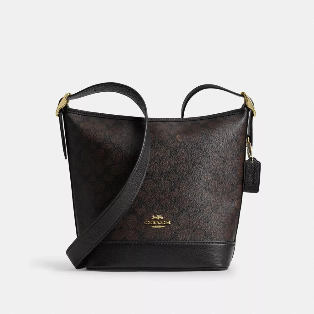 Coach Jude Duffle Bag In Signature Canvas