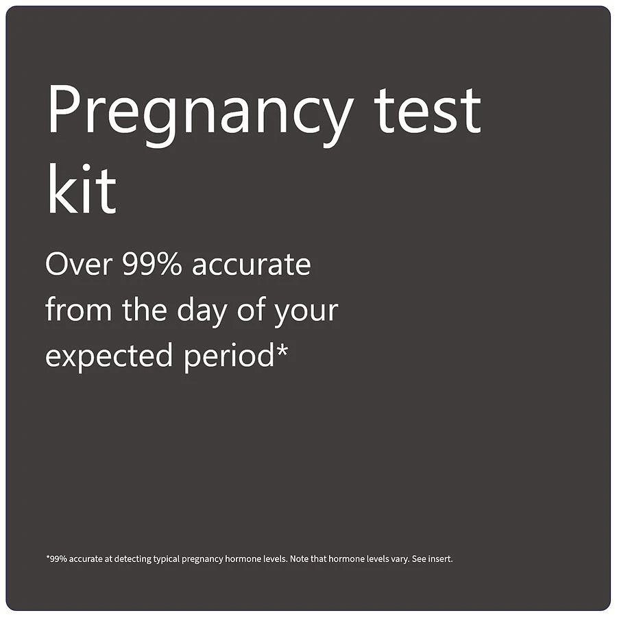 Walgreens Triple Test Pregnancy Test Kit 7