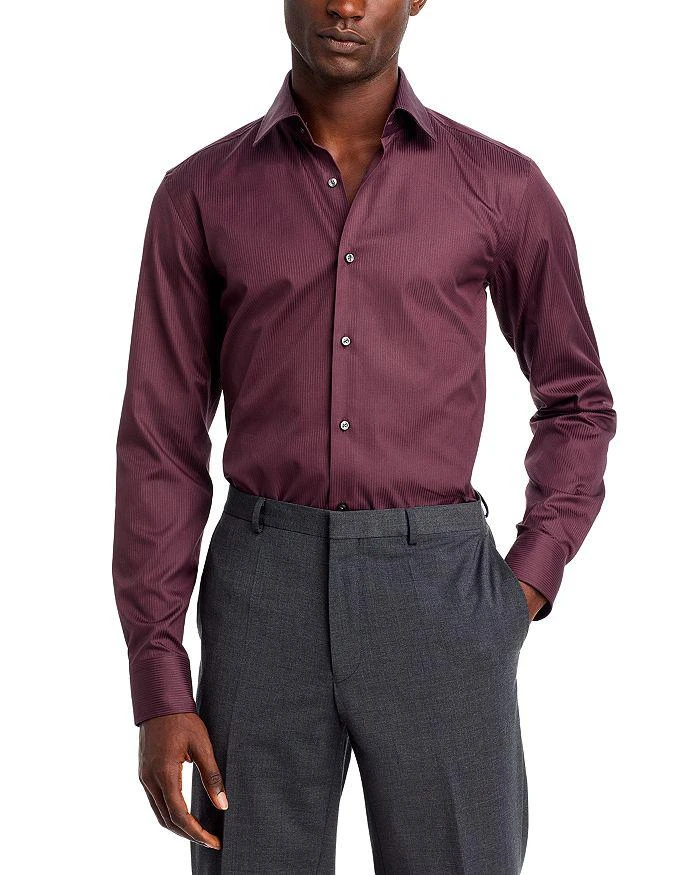 Hugo Boss x Porsche Hank Kent Textured Button Front Shirt 1