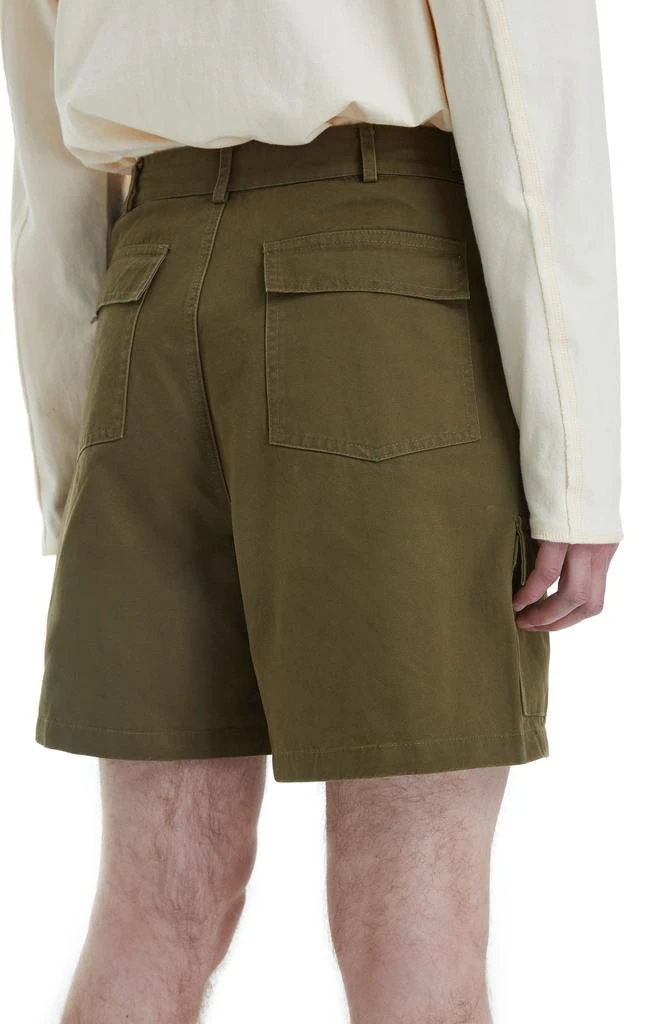 FOUND Cotton Twill Cargo Shorts 4