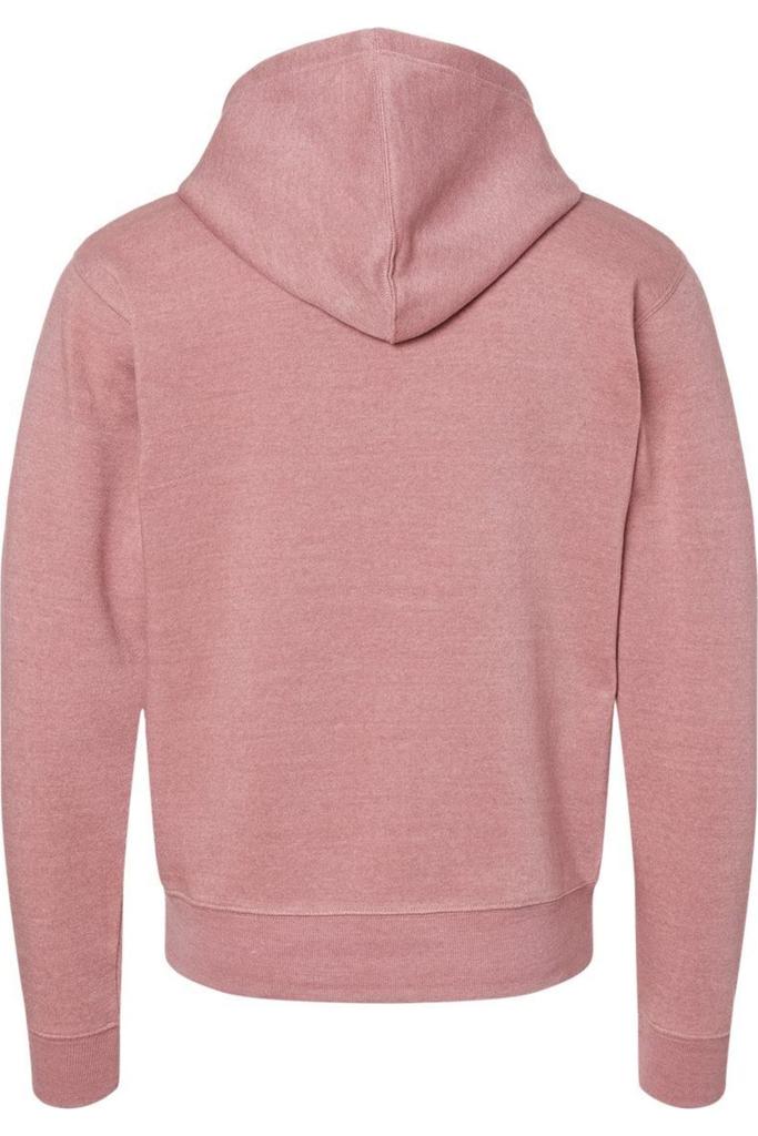 J America Triblend Fleece Hooded Sweatshirt