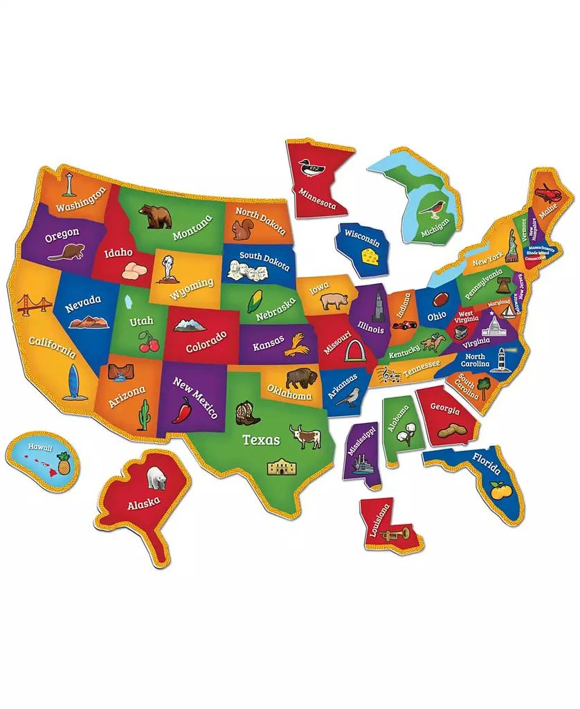 AreYouGame Learning Resources Learning Essentials - Magnetic U.S. Map Puzzle- 44 Pieces 6