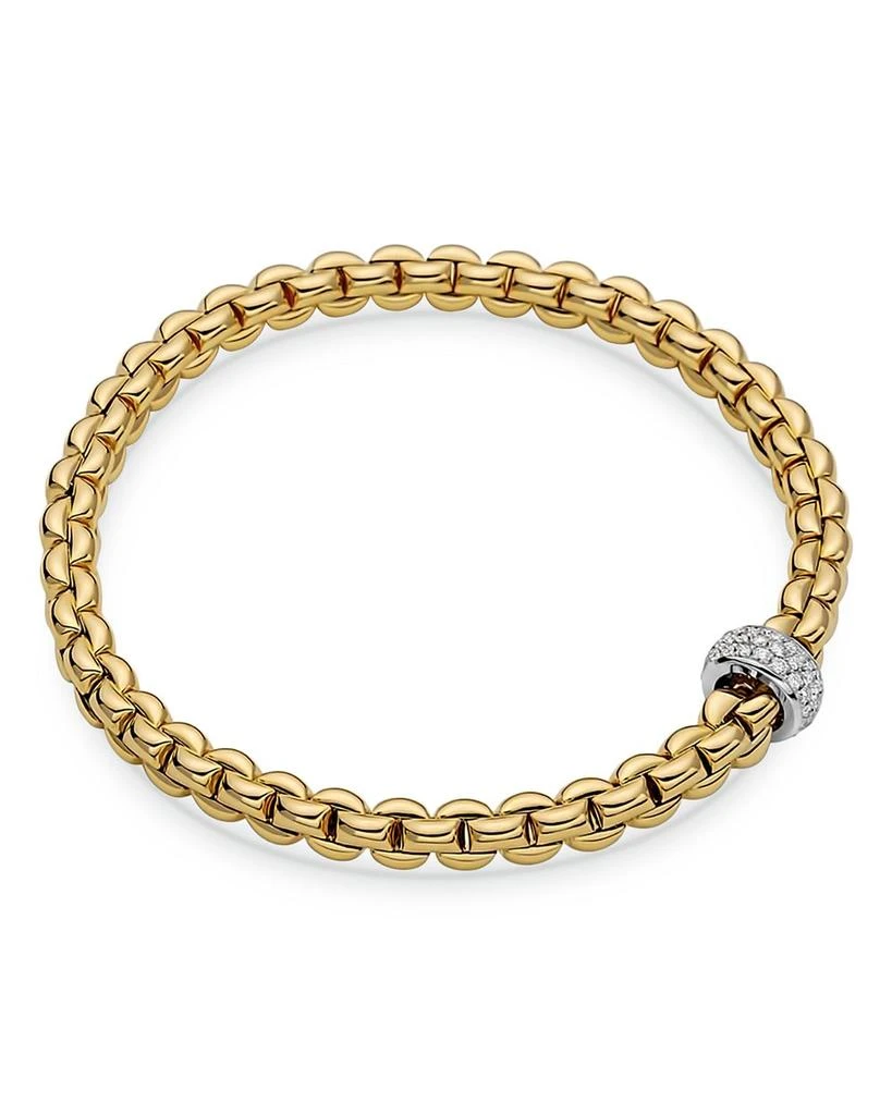 FOPE 18K Yellow Gold EKA Diamond Flex
it Bracelet 1