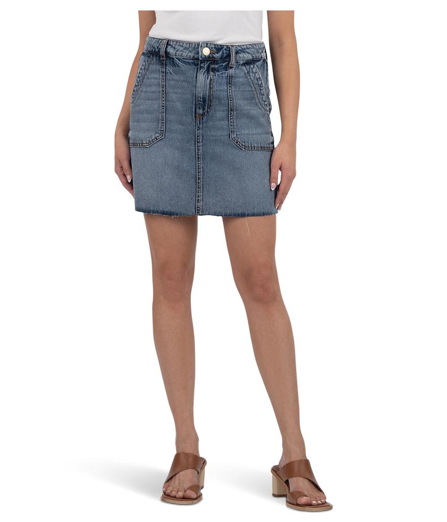KUT from the Kloth Bristol Skirt With Pork Chop Pockets