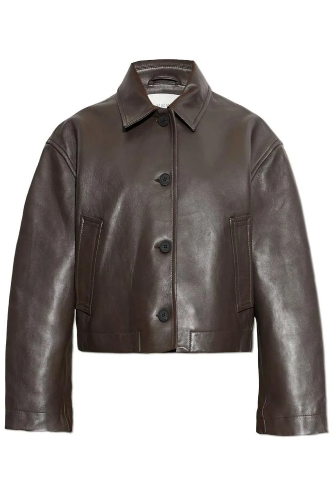 Studio Nicholson Studio Nicholson Hain Leather Jacket