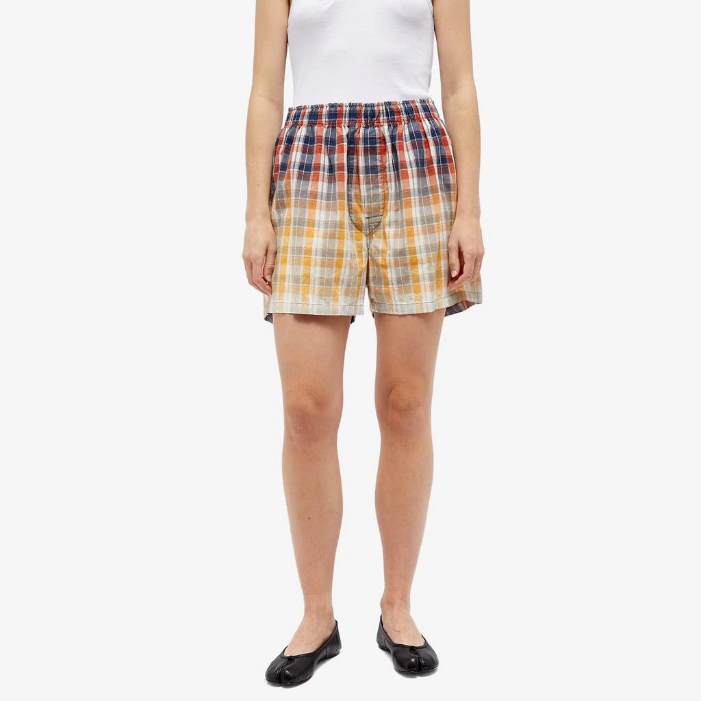 MAISON MARGIELA Maison Margiela Checked Boxer Shorts 2