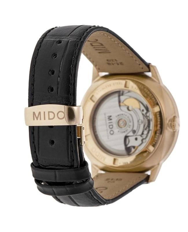 MIDO Mido Commander Gradient Black Dial Leather Strap Men
s Watch M021.407.36.411.00 4