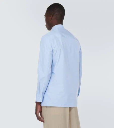 Jil Sander Pinstriped cotton shirt 4