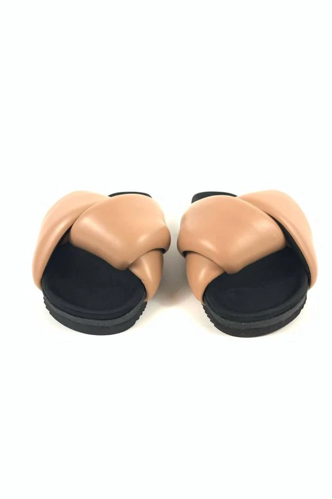 ROAM Women's Foldy Puffy Slide Sandal In Nude 3