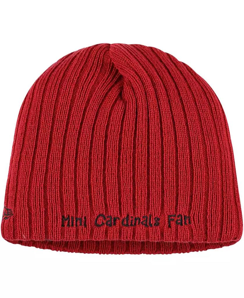 New Era Infant Boys and Girls Cardinal Arizona Cardinals Mini Fan Beanie