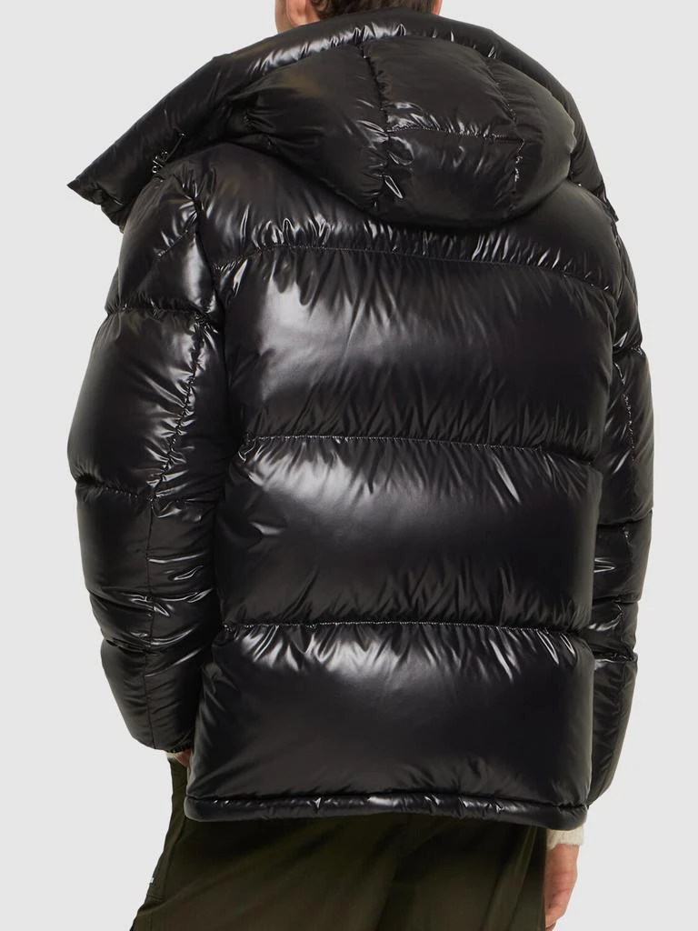 MONCLER Montbeliard Nylon Laque Down Jacket Black 5 - Coats 