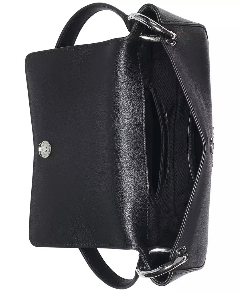 Karl Lagerfeld Paris Monet Embroidered Leather Shoulder 3