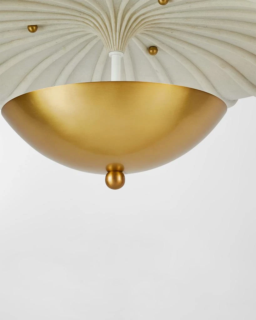 Arteriors Camella 15" 3-Light Flush Mount 3