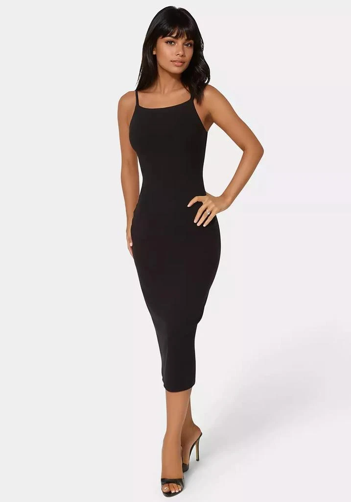 beyonce pink dress black is king 90's BEBE black slip dress – Fischer Goods main image 1