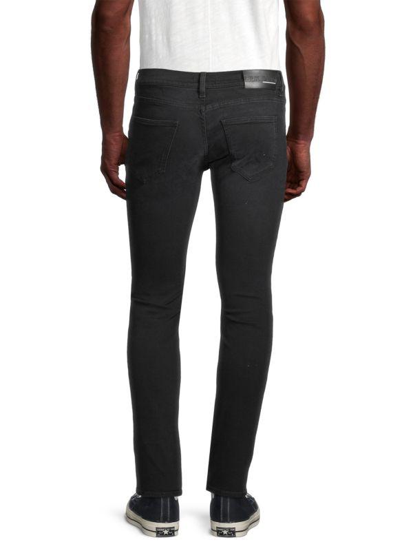 BLK DNM Paint Splatter Skinny Jeans