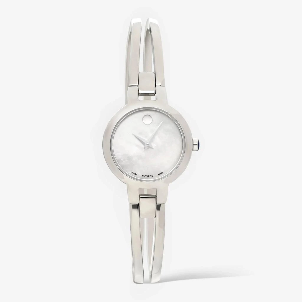 Movado Museum Amorosa Women's 0607357 Mother of Pearl Stainless Steel Watch 24mm 1