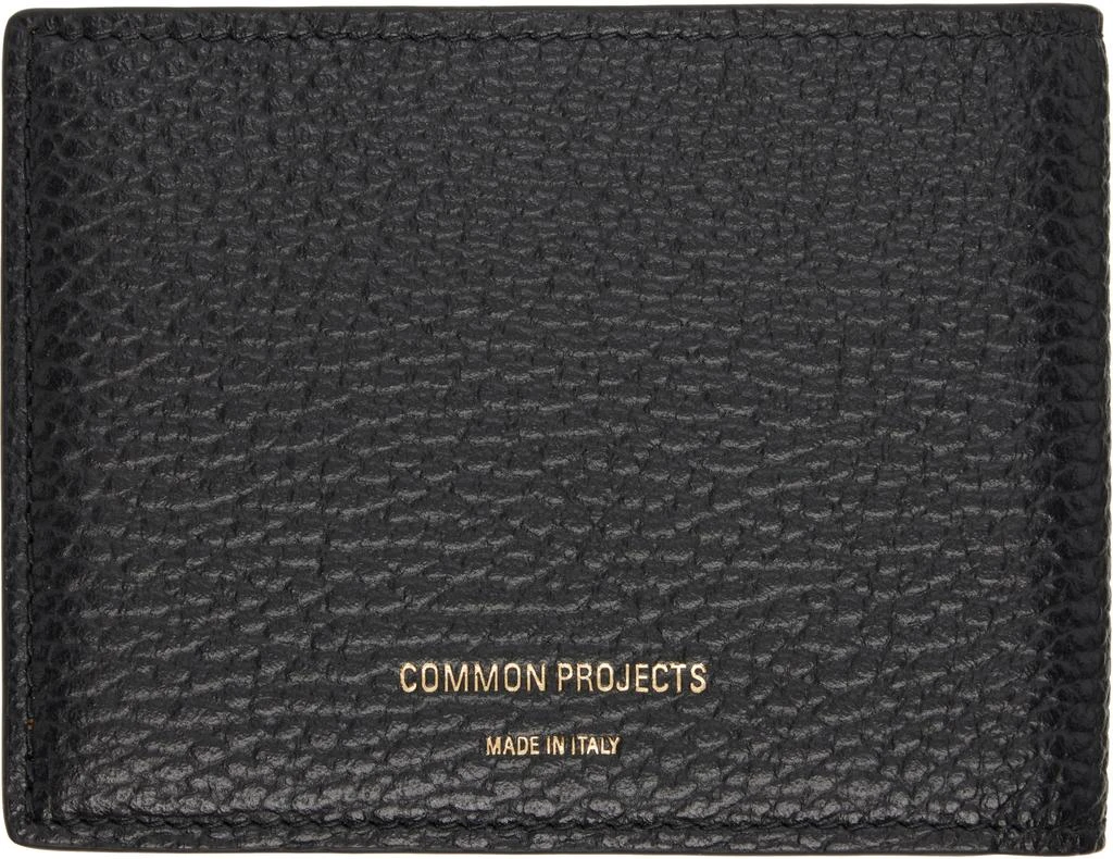Common Projects Black Standard Wallet 2