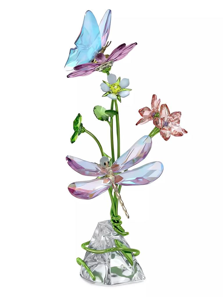 Swarovski Idyllia Butterfly & Flowers Crystal Figurine 6