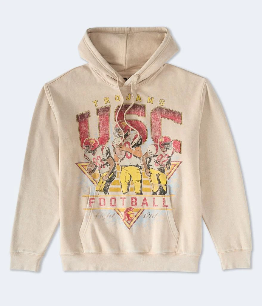 Aeropostale Usc Trojans Football Pullover Hoodie 1