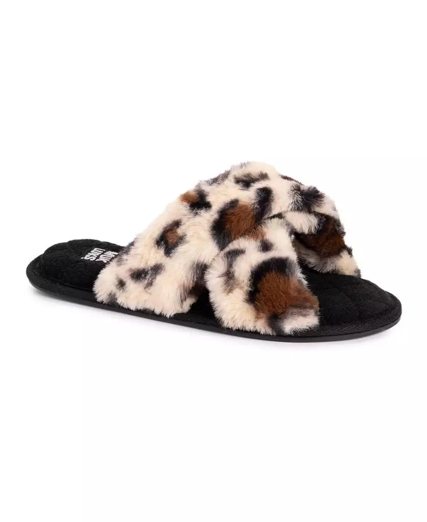 MUK LUKS Women's Perley Criss Cross Slipper 5