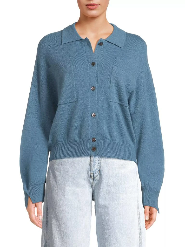 CRUSH CASHMERE Alba Cashmere Bomber Jacket 3