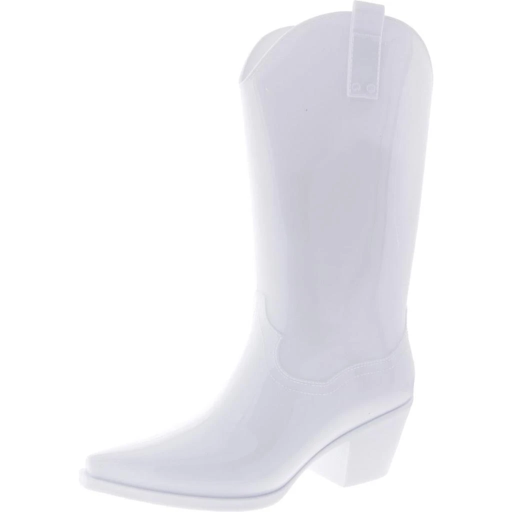 Steve Madden Shallow Womens Tall Pointed Toe Rain Boots 1