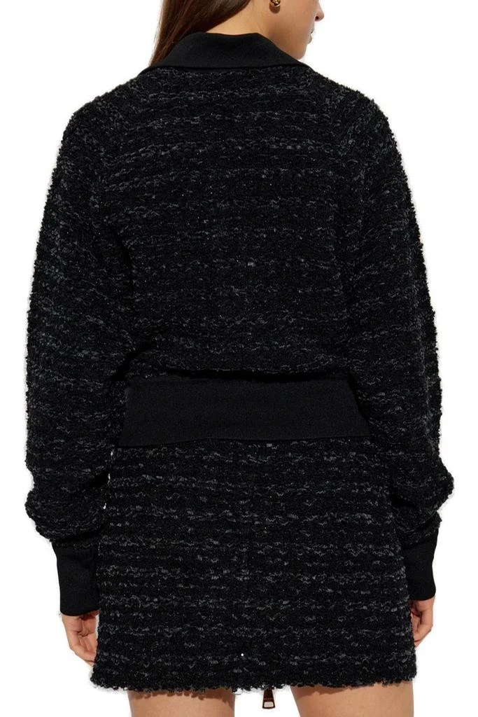 Balmain Balmain Tweed Bomber Jacket 3