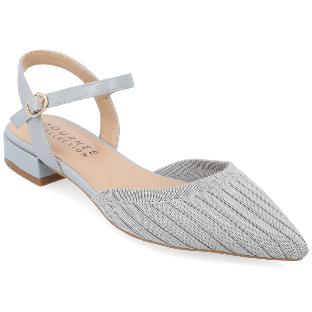 Journee Collection Collection Women's Ansley Wide Width Flats 1