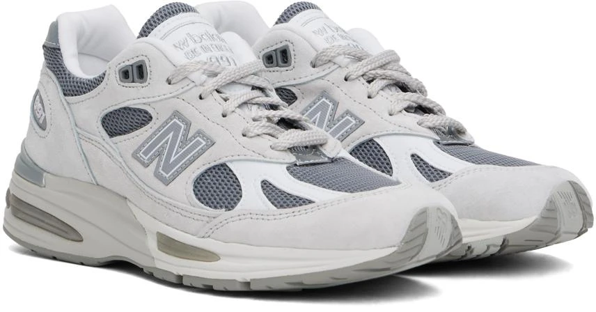 New Balance Gray MADE in UK 991v2 Sneakers 4