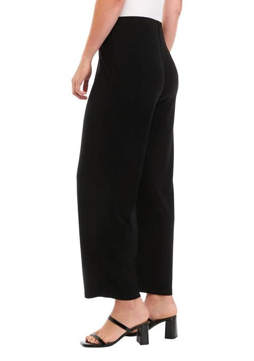 AK Anne Klein Anne Klein Petite Pull On Wide Leg Knit Pants 3