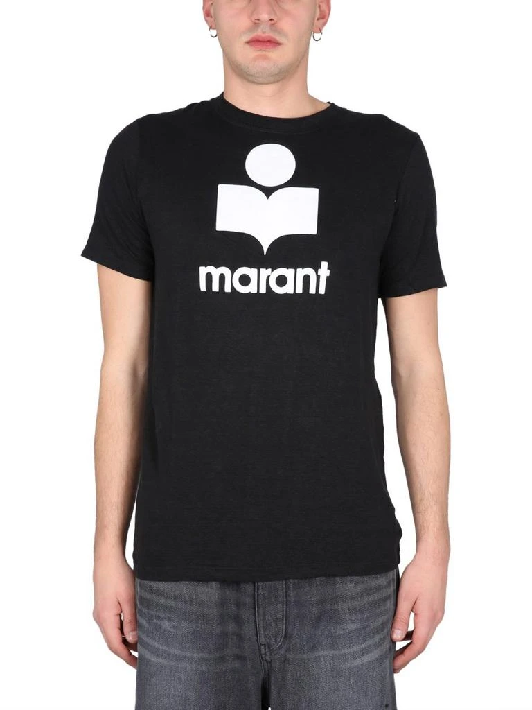 Isabel Marant Isabel Marant Logo Printed Crewneck T-Shirt 1