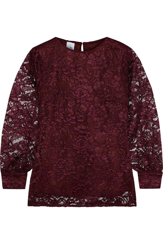 IRIS & INK Magnolia corded lace blouse