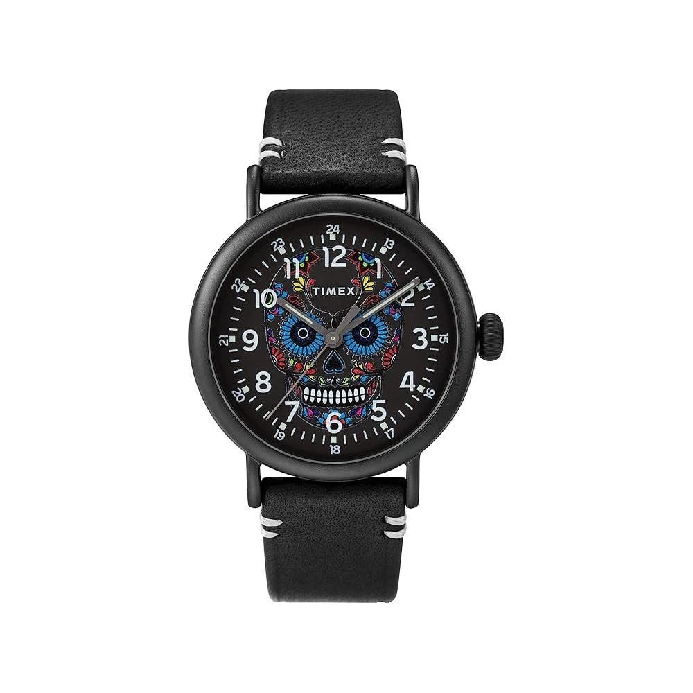 Timex Dia de los Muertos Leather Mens Watch