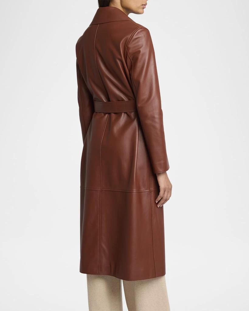 Yves Salomon Leather Trench Coat 5