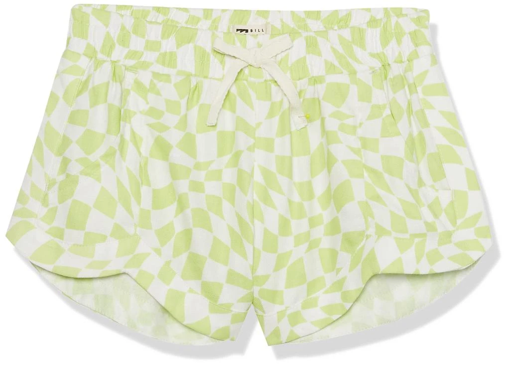 Billabong Girls Mad for You Casual Shorts Billabong Girls Mad for You Light Lime Shorts