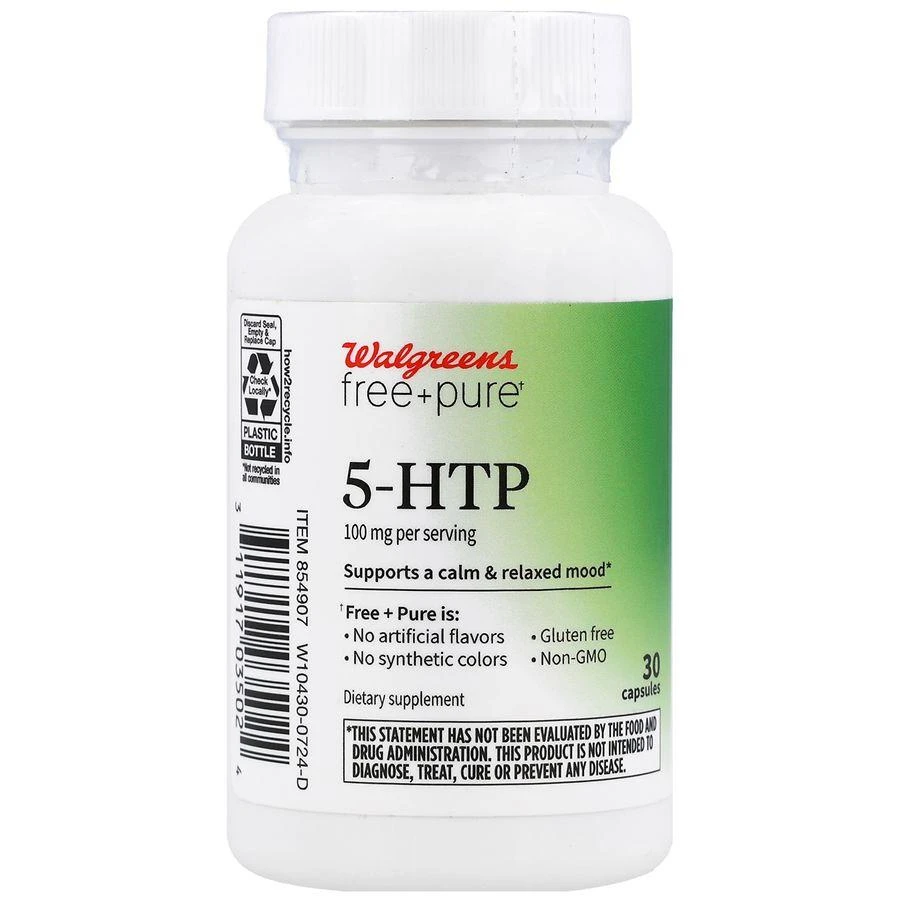 Walgreens 5-HTP 100 mg Capsules