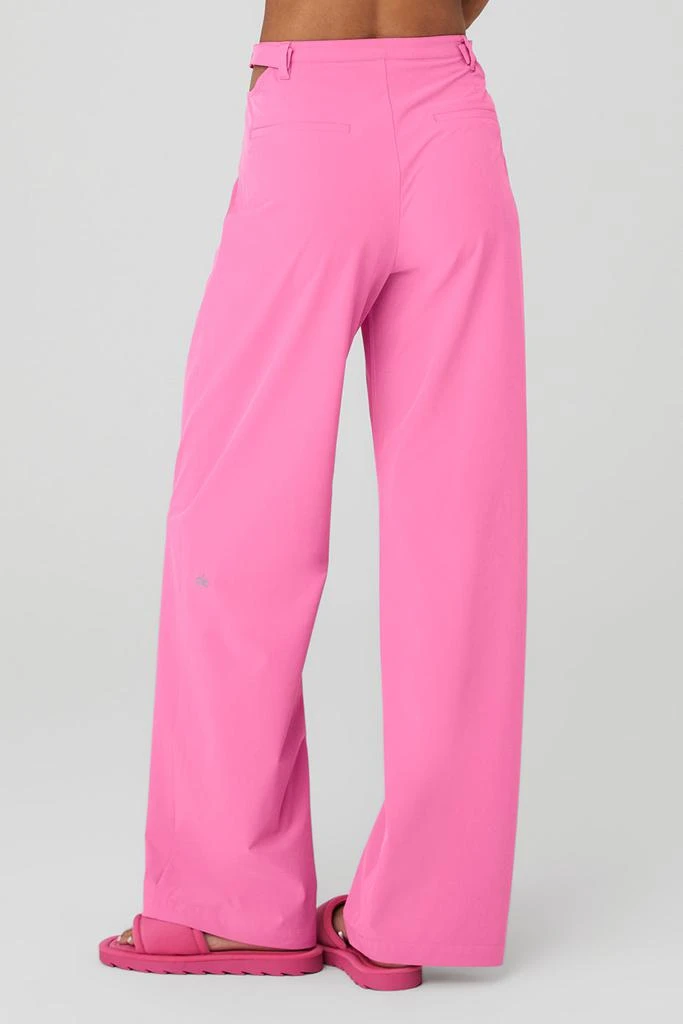 Alo Mid-Rise Showdown Trouser - Paradise Pink 2