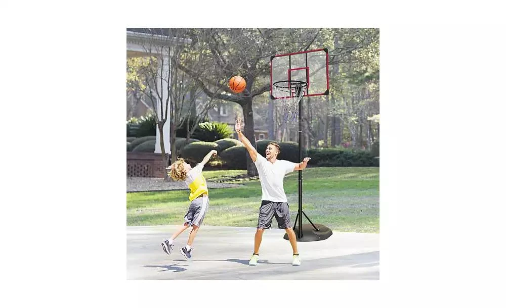 Streamdale Furniture Streamdale Grow-with-Kids Adjustable Basketball Hoop for Indoor and Outdoor Play 3
