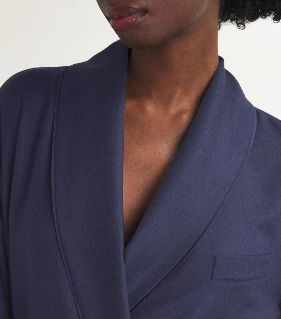OLIVIA VON HALLE Cashmere Logan Robe 4