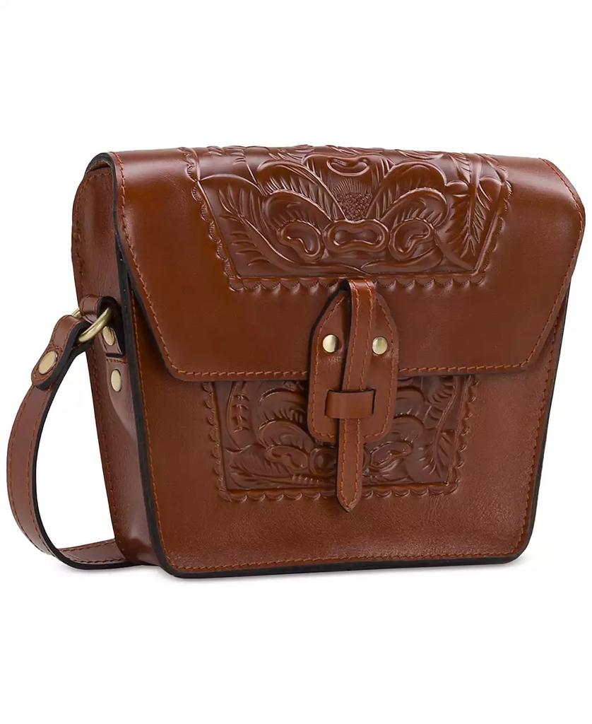 Patricia Nash Marciana Small Leather Crossbody Bag