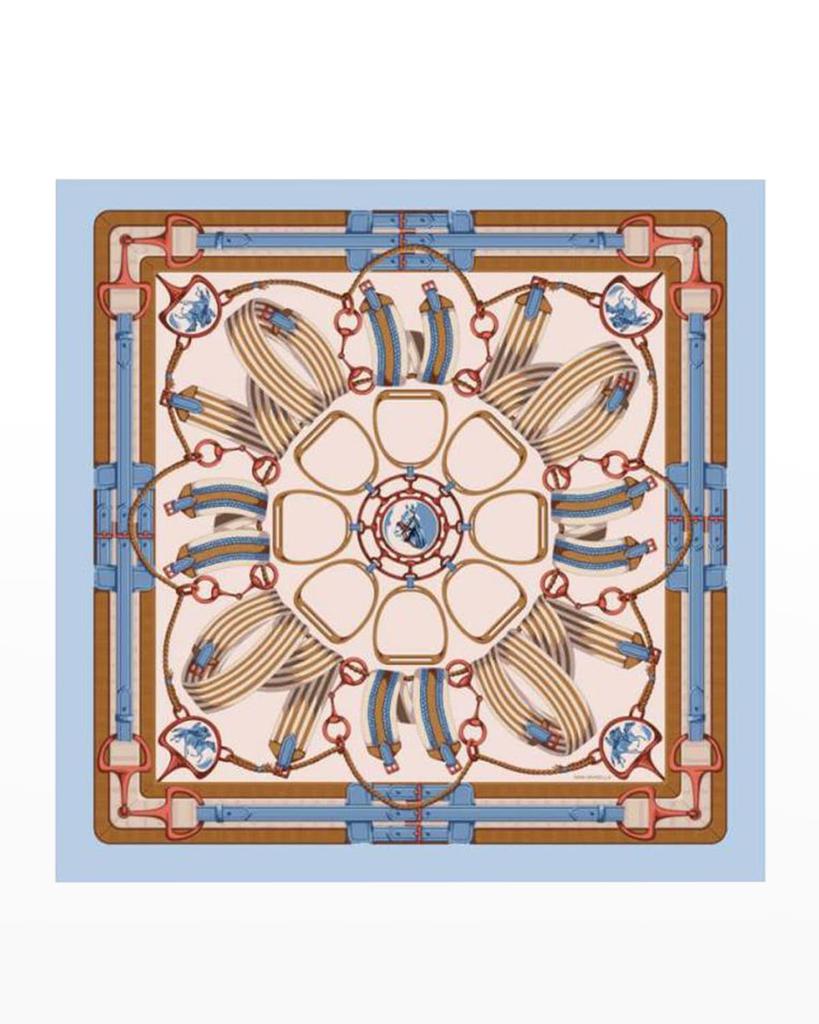 Rani Arabella Printed Cashmere-Blend Scarf
