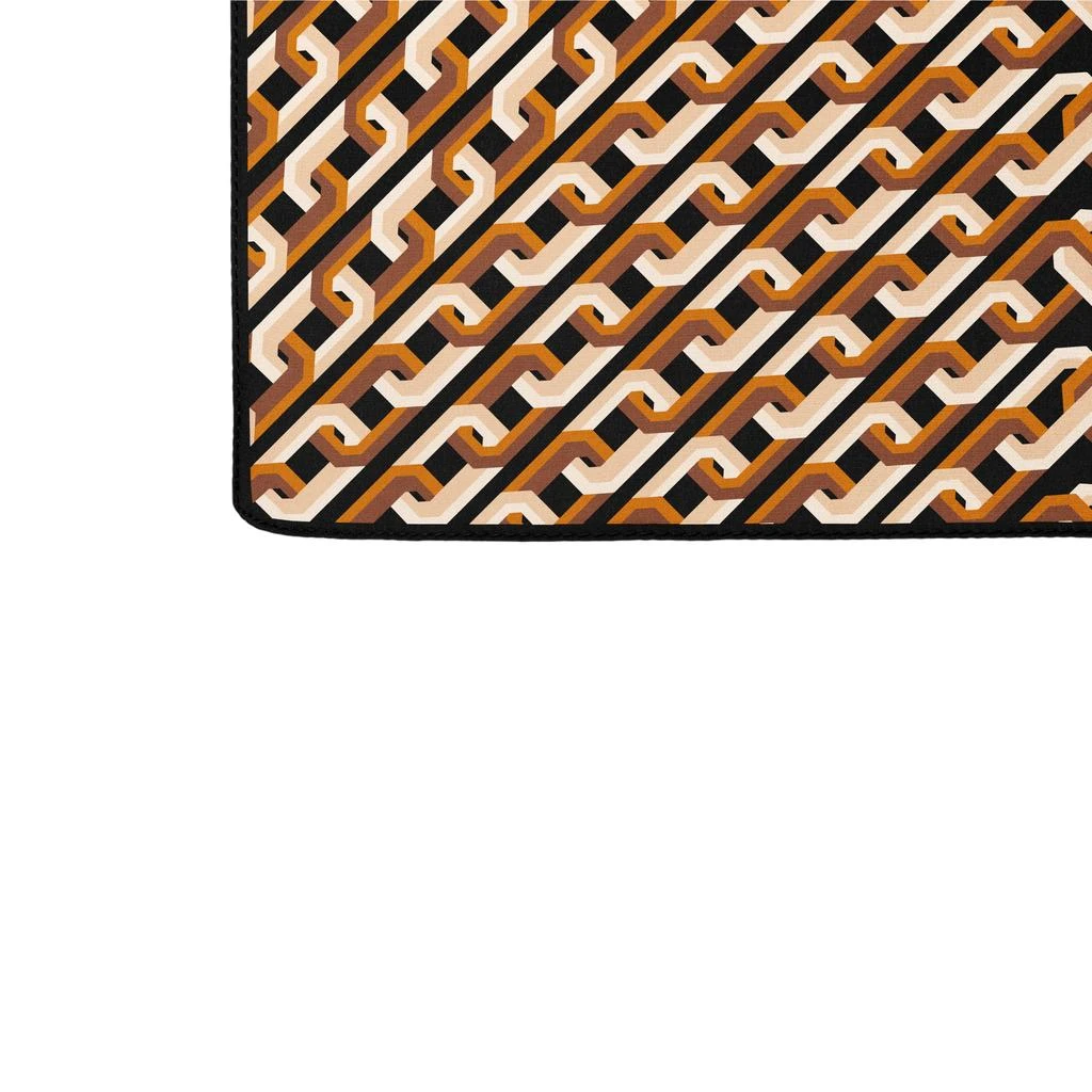 LePARMENTIER Paris Chain Motif Silk Square Scarf 3