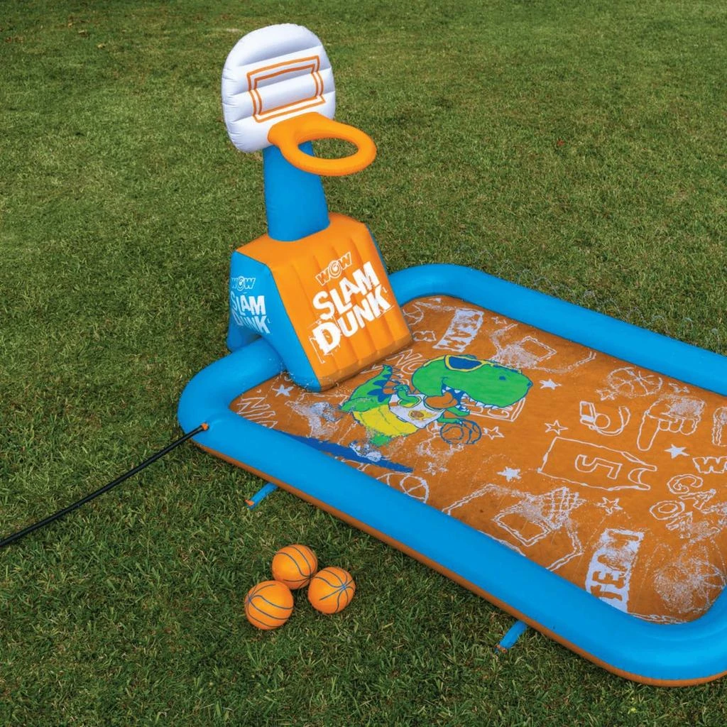 WOW Watersports Slam Dunk Hoop and Basketballs 5